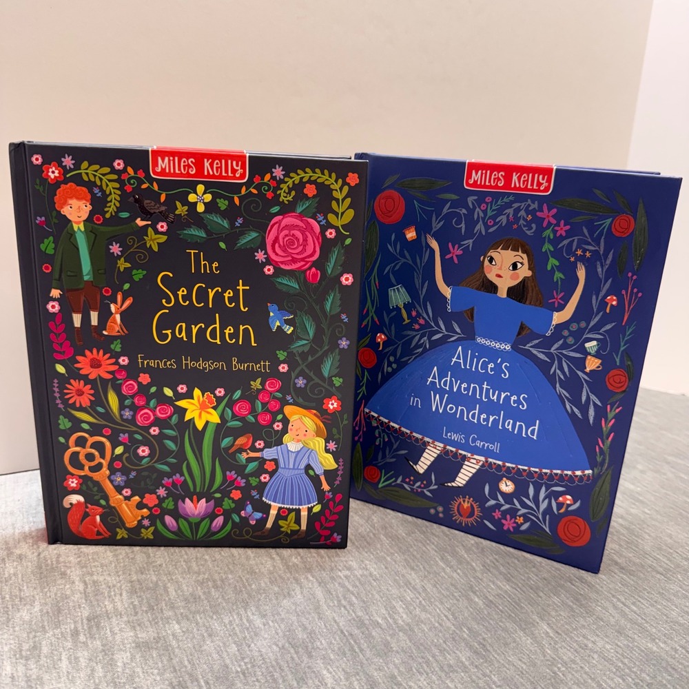 Miles Kelly‎ The Secret Garden & Alice's Adventures in Wonderland Hardcover Set